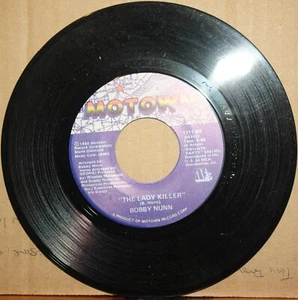 BOBBY NUNN **Lady Killer** HANGIN' OUT AT THE MALL Boogie Funk 45 MOTOWN 1711 MF - Picture 1 of 2