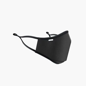 Breathe - Black 5-Layered Reusable Organic Cotton Face Mask with Dust-Proof Bag - Picture 1 of 7