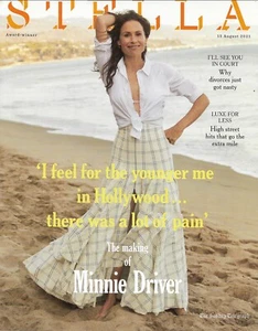 Stella magazine - MINNIE DRIVER Cover & Interview - 15 August 2021 - Bild 1 von 3