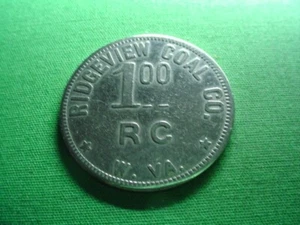 WV Coal Scrip-$1.00-Ridgeview Coal Company-Ridgeview-WV-Boone County - Picture 1 of 2
