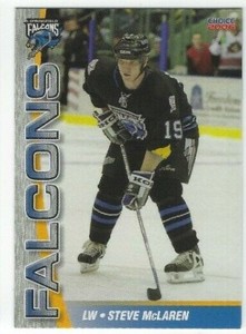 2005-06 Springfield Falcons (AHL) Steve McLaren