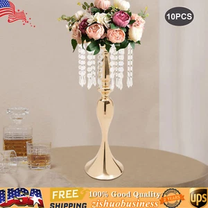 10* Flower Vase Flower Holders Stand Centerpieces for Wedding Dining Table Decor - Picture 1 of 19