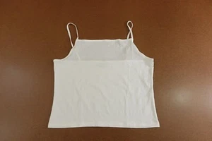 ASOS Womens Size Large White Square Neck Cami Tank Top New - Picture 1 of 8