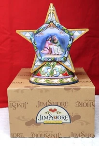 Jim Shore 2009 Winterwunder stiller Stern mit Box 8" beleuchtete Krippe #4015888 - Bild 1 von 9