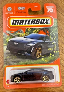Matchbox ‘21 Cadillac CT5-V #030 MBX ‘23 Series schwarz Rarität! - Bild 1 von 1