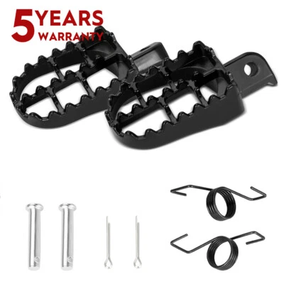 Pedal reposapiés delantero de motocicleta para Honda Kawasaki Yamaha Suzuki Foto 1 de 4