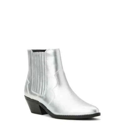 Botas femininas No Boundaries tamanho 11 Bling Western cravejadas com zíper prata nova com etiquetas - Imagem 1 de 4