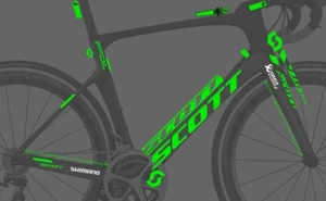 SCOTT Foil (2016) Team Issue Frame Decal Set - Picture 1 of 4