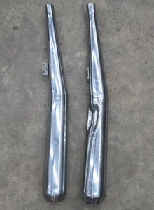 BMW Airhead R60 R75 R80 R90 R100 /6 /7 RT Stainless Steel Mufflers Exhaust Pipes - Picture 1 of 7