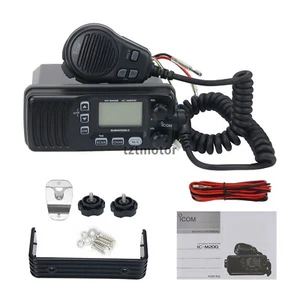 IC-M200 Radio Mobile VHF Radio Marina Stazione Autoradio Sommergibile 25W per ICOM - Foto 1 di 9