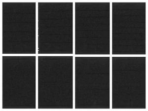 Stamp Album Stock Pages HAGNER Double Sided Pack of 10 Pages - Picture 1 of 9