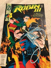 Robin 3 Cry of the Huntress #2 1992 VG Stock Image Low Grade