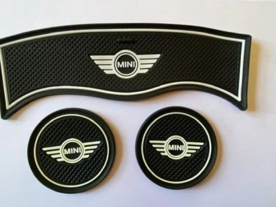 MINI (F60) COUNTRYMAN 2016 - 2023 (3 PEÇAS) CONJUNTO DE ALMOFADAS DE PORTÃO INTERIOR - BRANCO - Imagem 1 de 3