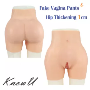 Silicone Panty Camel toe Plump Hips Underwear Pants Sculpting Tight Crossdresser - Picture 1 of 13