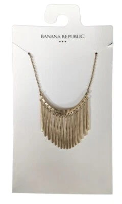 Banana Republic Feather Necklace  🔥NEW WITH TAGS🔥 - Image 1 of 2