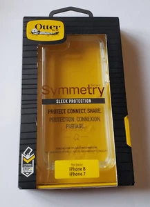 USED Original OtterBox Symmetry Series Case Apple iPhone 8 / 7 - CLEAR - Picture 1 of 12