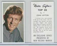 1963 Mister Softee's, Top 20, #11 John Leyton