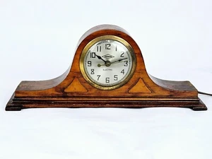 Vintage Diamond Electric 14" breit 5,5" hoch Holzmanteluhr - Bild 1 von 8