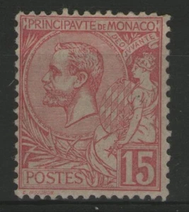 MONACO:  n°15 *, signé SCHELLER  (cote 250€) - Picture 1 of 2