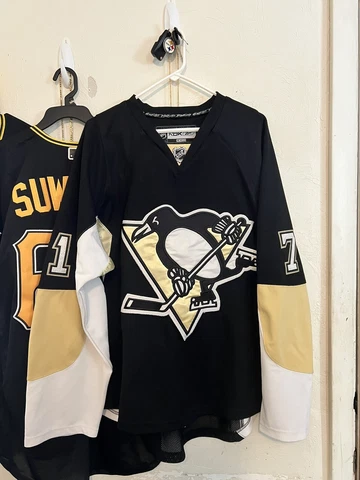 Nice Reebok Authentic Evgeni Malkin Pittsburgh #71 Penguins Size 48 Cover