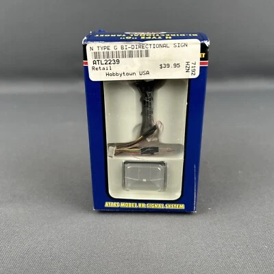 Atlas N Type "G" Bi-Directional Target #2239 Road Signal - NIB - Please READ - Image 1 of 4