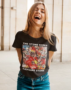 THE STONE ROSES T-Shirt - ELEFANTENSTEIN - S BIS 5XL - Unisex & Damen - WEIHNACHTSGESCHENK - Bild 1 von 7