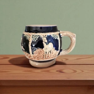 Great German Beer Lover Gift: Marzi Remy Woodland Forest Deer Stein - Picture 1 of 13