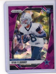 Panini Prizm Rookies Purple Ice Prizm 2024/225 Ryan Flournoy #387 Rookie RC - Imagen 1 de 2