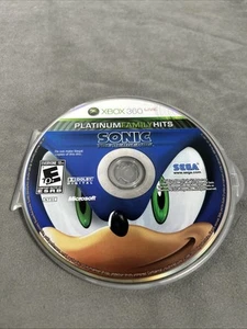 Sonic the Hedgehog (Microsoft Xbox 360, 2006) solo disco probado SEGA NTSC - Imagen 1 de 3