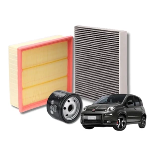 Kit Tagliando 3 Filtri Fiat Panda e 500 1.2 Benzina – Aria Olio Abitacolo - Foto 1 di 7