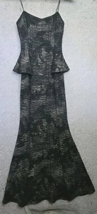 VTG Maria Bonita Gown Women PS Prom Dress Fairy Grunge Goth Whimsigoth Vamp Y2K - Picture 1 of 11