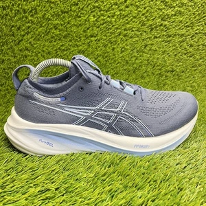 Asics Gel-Nimbus 26 Womens Size 9 Blue White Athletic Running Shoes Sneakers - Picture 1 of 14
