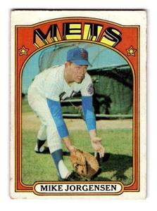 1972 Topps #16 Mike Jorgensen New York Mets - Bild 1 von 2