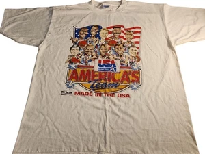 Vintage Dream Team Usa Basketball Shirt Mens XL White Salem Sportswear Jordan - Picture 1 of 13
