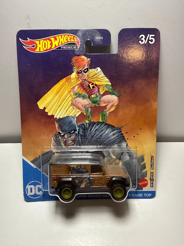 Hot Wheels Premium Pop Culture DC Land Rover Defender 110 Hard Top - Image 1 of 1