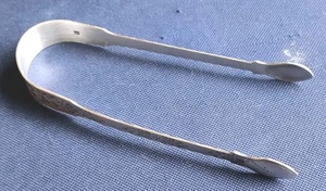 Zuckerzange von 1809 aus 925 Silber - 45,0 Gramm - Bateman - 14,5 x 1,8 cm - - Bild 1 von 13