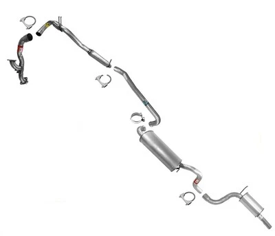 Sistema de escape de colector posterior de 3,6 L para Chrysler Town & Country 2011 2014 2016 Foto 1 de 4