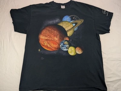 Vintage Rare NASA Goddard Space Flight Center Shirt XL Adult Planet Solar System - Image 1 of 4