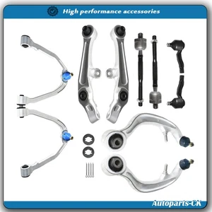 For Infiniti G35 2003 2004 2005-2007 10Pcs Front Control Arms + Tierods K621690 - Picture 1 of 10