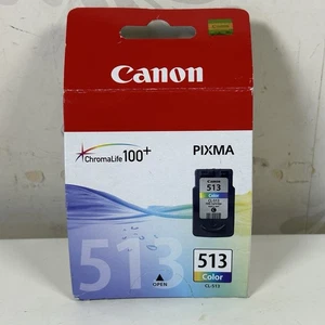 Cartucho de tinta para impresora color original Canon CL-513 Pixma MP230 MP240 MP260 MP 280 - Imagen 1 de 4