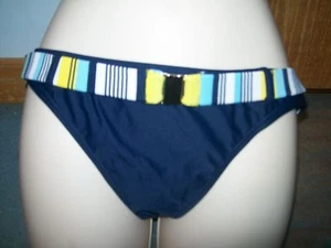Esprit Large Badeanzug Badeanzug separates Unterteil L blau mit Gürtel einfarbig - Bild 1 von 2