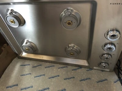 FISHER AND PAYKEL NUEVO INSTALADO NUNCA USADO ESTUFA GAS ACERO INOXIDABLE ELCEGEGE Foto 1 de 4