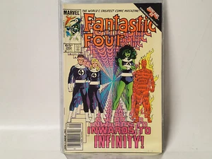FANTASTIC FOUR #282 Marvel Comics 1985 VF- Secret Wars II Tie-In! FL - Picture 1 of 2