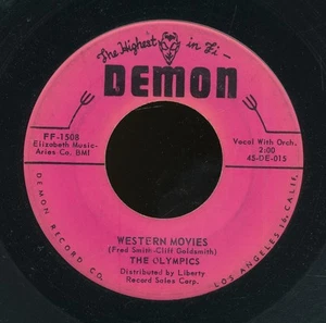 45bs-R&B vocal group -DEMON 1508-The Olympics - Foto 1 di 2