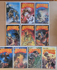 Adventurers v1 3, 5-10, v2 1, 2, 4 (Dungeons & Dragons-like comics from the 80s)
