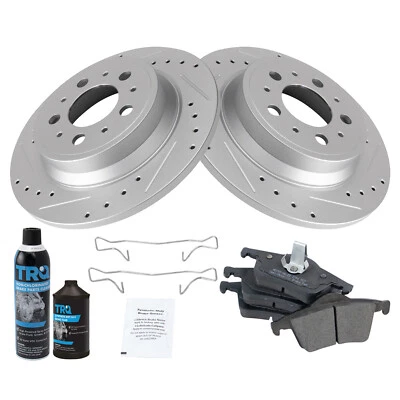 Rear Disc Brake Kit for Volvo V70 S80 S60 XC70 1999-2009 2.4 2.5T T5 AWD - Изображение 1 из 4