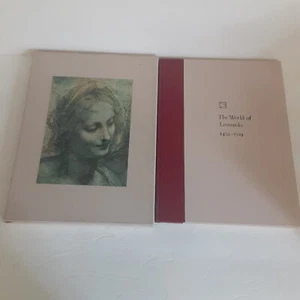 Vintage The World Of Leonardo Boxed Sleeve Time-Life Coffee Table Decor - Picture 1 of 7