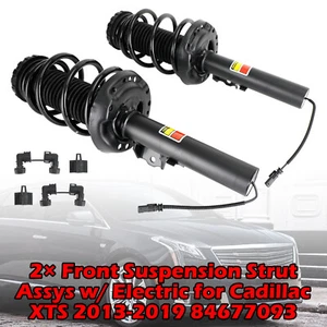 2× Front Suspension Strut Assys w/ Electric for Cadillac XTS 2013-19 84677093 D1 - Picture 1 of 11