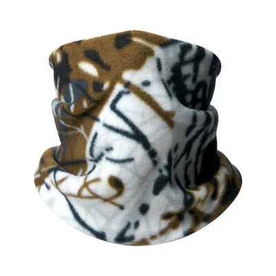 Camo Winter Neck Warmer Gaiter Ski Fleece Warm Windproof Face Scarf Cover Mask - Image 1 of 4