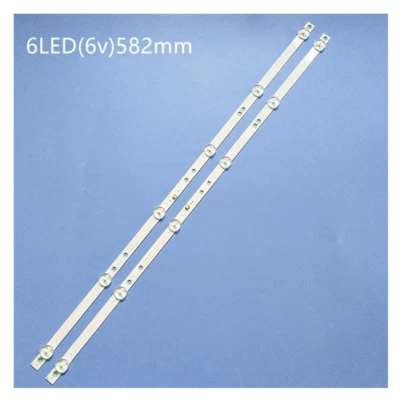 2 barre LED strip tv Akai AKTV3225 AKTV3225ESMARTSAT